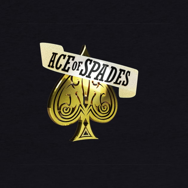 Ace of Spades - Gold by Shapetrix